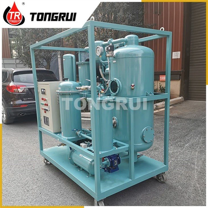 continously hydraulic oil filtration machine