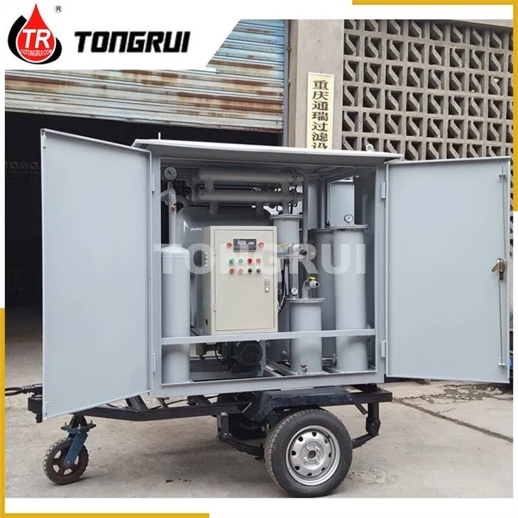 acetylene remove transformer oil filtration machine